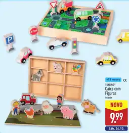 ALDI ToyLino caixa com figuras promoção