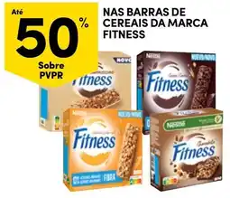 Continente Barras de cereais da marca fitness promoção