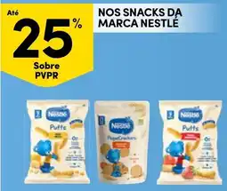 Continente Snacks da marca Nestlé promoção