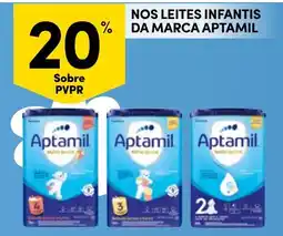 Continente nos leites infantis da marca aptamil promoção