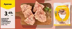 Continente Coxas de frango continente promoção