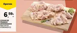 Continente Coxas de frango desossadas promoção