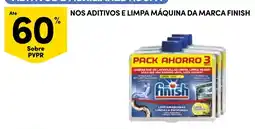 Continente Aditivos e limpa máquina da marca finish promoção