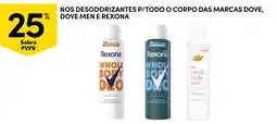 Continente Rexona whole body deo promoção