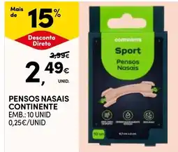 Continente Pensos nasais continente promoção