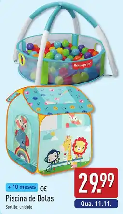 ALDI Piscina de Bolas Fisher-Price promoção