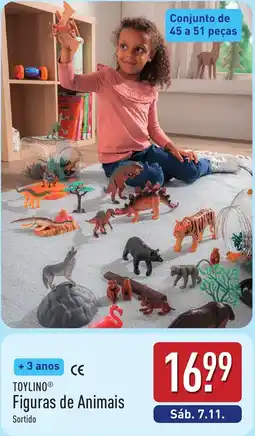 ALDI ToyLino® Figuras de Animais promoção