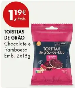 Pingo Doce Tortitas de grão-de-bico promoção
