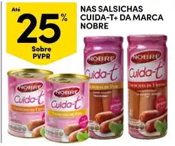 Continente Salsichas de frango cuida-t da marca nobre promoção