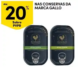 Continente Conservas da marca gallo promoção