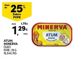 Continente atum minerva promoção