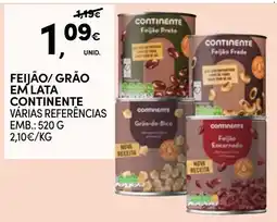 Continente Feijão / grão continente promoção