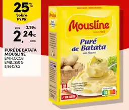 Continente Puré de batata mousline promoção