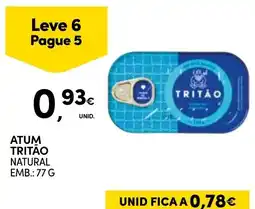 Continente atum tritão natural promoção