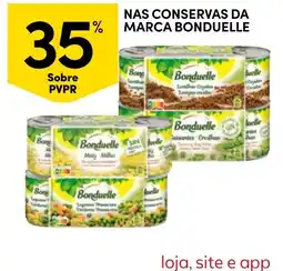 Continente conservas da marca bonduelle promoção