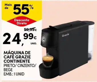 Máquina de café grazie continente