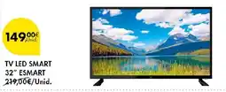 Pingo Doce tv led smart 32" esmart promoção