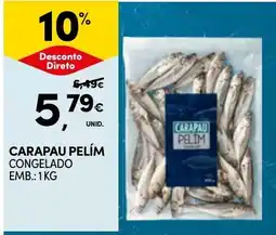 Continente carapau pelím promoção