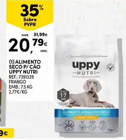 Continente Alimento seco p/ cão uppy nutri promoção