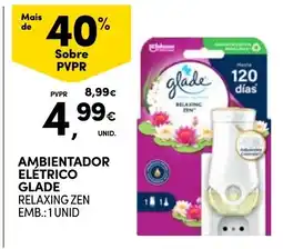 Continente Ambientador elétrico glade relaxing zen promoção