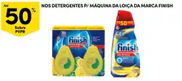 Continente Detergentes p/ máquina da loja da marca finish promoção