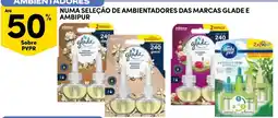 Continente ambientadores glade e ambipur promoção