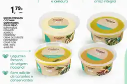 Continente Sopas frescas cozinha continente equilibrio promoção