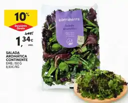 Continente Salada aromática continente promoção