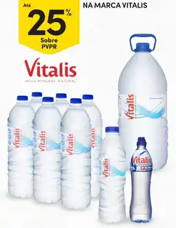 Continente Vitalis água mineral natural promoção