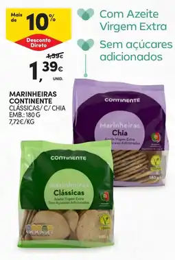 Continente Marinheiras continenté clássicas promoção