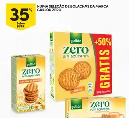 Continente Bolachas gullón zero promoção