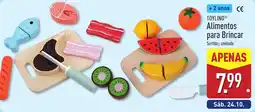 ALDI Toylinos alimentos para brincar promoção