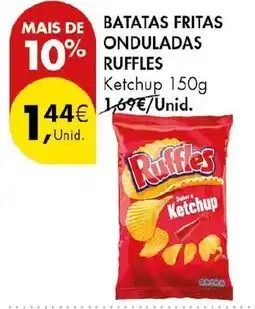 Pingo Doce Ruffles Batatas Fritas Onduladas promoção