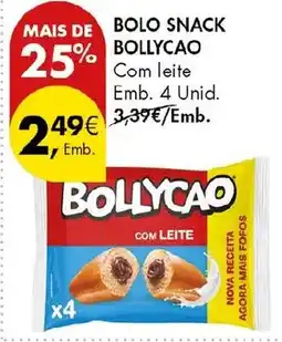 Pingo Doce Bollycao com leite promoção