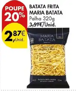 Pingo Doce batata frita maria batata promoção