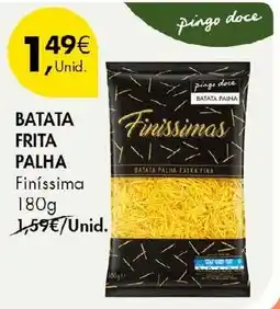 Pingo Doce Finíssimas batata palha promoção