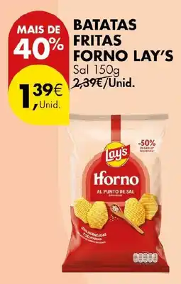 Pingo Doce batatas fritas forno lay's promoção