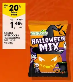Continente Gomas interdoces halloween mix promoção