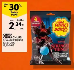 Continente Chupa chupa chups stranger things promoção