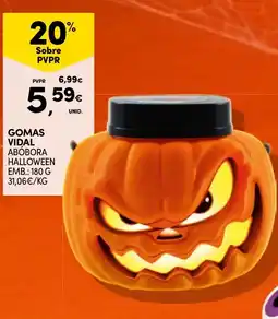 Continente Gomas Vidal Abóbora Halloween promoção