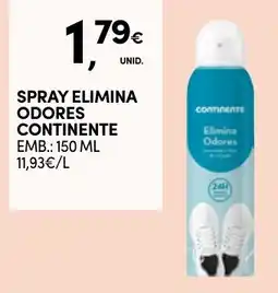 Continente spray elimina odores continente promoção
