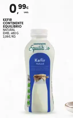 Continente Kefir continente equilibrio natural promoção
