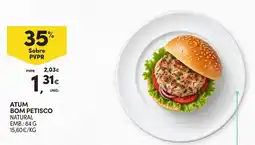 Continente atum bom petisco natural promoção