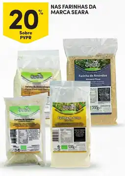 Continente Farinha de Amêndoa Seara promoção