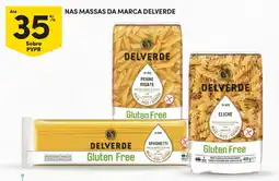 Continente massas da marca delverde promoção