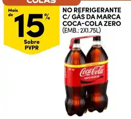 Continente Coca-Cola zero promoção