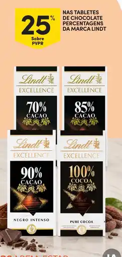 Continente Lindt excellence promoção