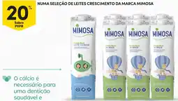 Continente Leite crescimento mimosa promoção