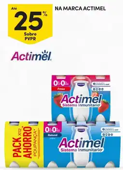 Continente Actimel promoção