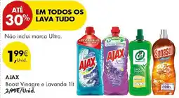 Pingo Doce Ajax boost vinagre e lavanda promoção